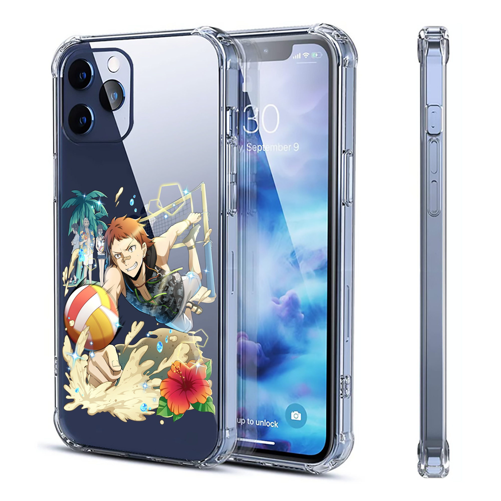 （画像用） 文豪ストレイドッグス Bungo Stray Dogs 【iPhone 12シリーズ対応】透明スマホケース（クリアソフトケース）